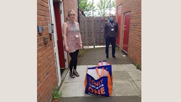 Sunderland care home give back to their local homeless community